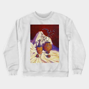 Gum Leaves and Banksias Crewneck Sweatshirt